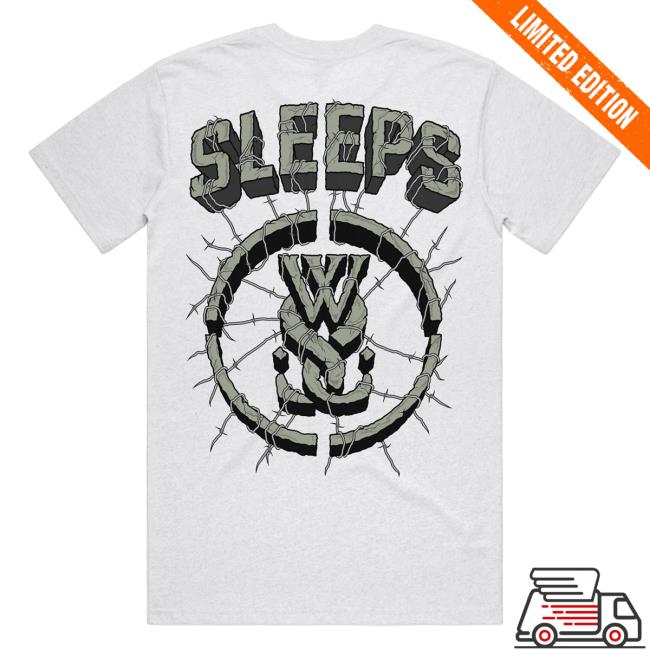 Official While She Sleeps Merch Bar Sculpture Hoody Ash Merch Bar