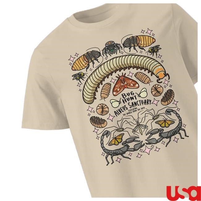 Alveus Sanctuary Merch Shop Store Official Bug Hunt Shirt