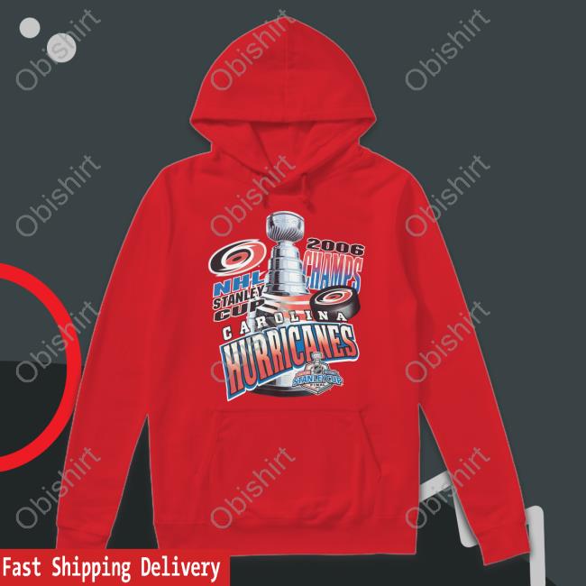 Dickssportinggoods Store Carolina Hurricanes Mitchell & Ness Red 2006 Stanley Cup Champions Cup Chase T Shirt