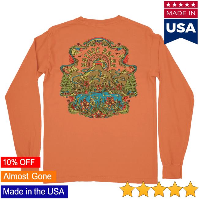 Official Nature Backs Merch Store Flourish Crewneck Harvest NatureBacks Apparel Clothing Shop