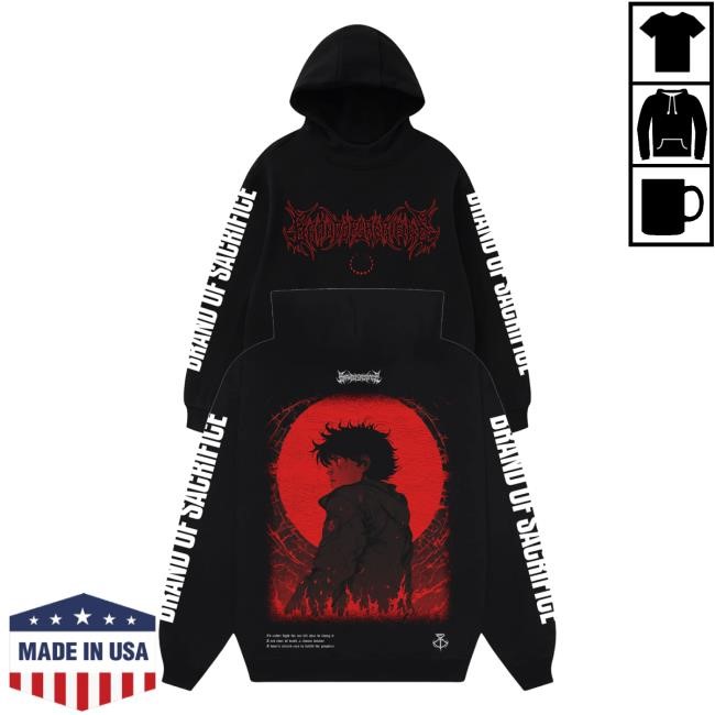 Brand Of Sacrifice Merch Altered Eyes Graphic Black Pullover Tank Top