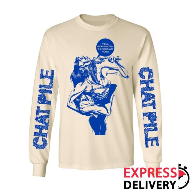 Chat Pile Merch Store Broken Faces Tee Shirt