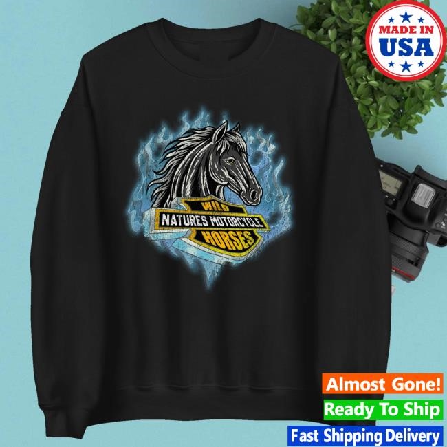 Hangovergang Official Merch Nature's Motorcycle T-Shirt Hangovergang Official Merch Nature's Motorcycle Crewneck Sweatshirt