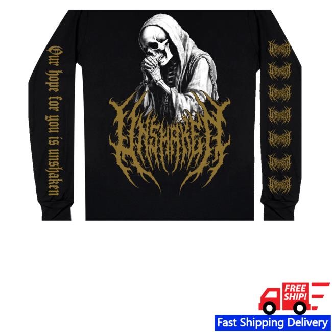 The Dark Fit Merch Unshaken Prayers Tee Shirt The Dark Fit Merch Store Shop Unshaken Prayers Shirt