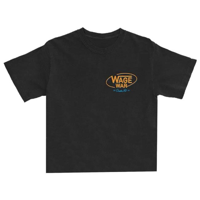 Wage War Merch Store Metalcore Chex Tee (Black) Tee Shirt