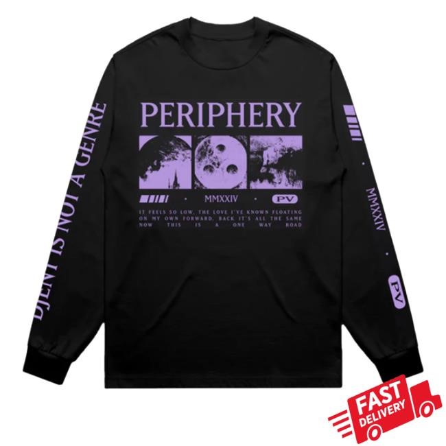 Periphery Merch Shop Store Album Collage Long Sleeve T Shirt