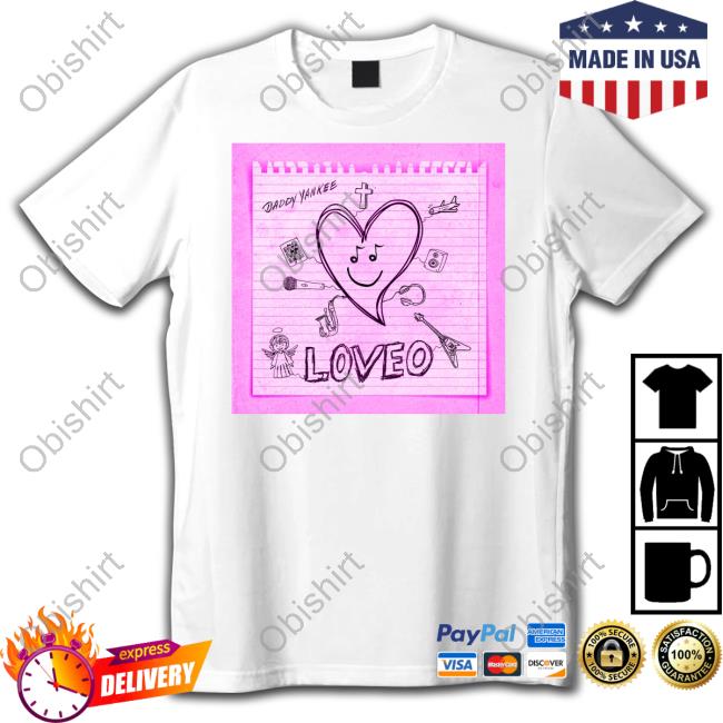 Daddyyankee Loveo Cover Tee Shirt