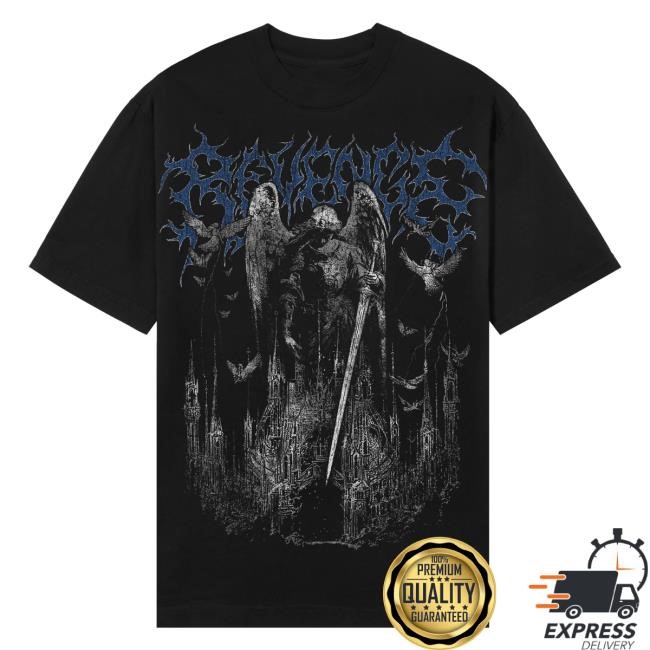 Revenge Official Merch Store Shop All Seeing Angel T-Shirt, Hoodie, Tank Top, Sweater And Long Sleeve T-Shirt Black