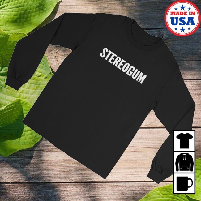 Official Stereogum Shop Merch Standard Logo Tee Shirt