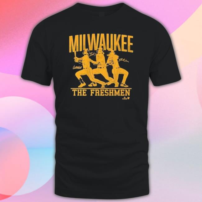 Brice Turang Joey Wiemer And Garrett Mitchell The Freshmen Shirt