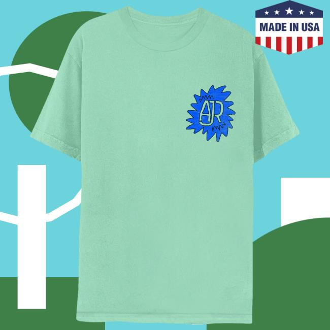 Official Ajr Brothers Merch Store Shop Pocket Burst Logo Hot Shirt AjrBrothers