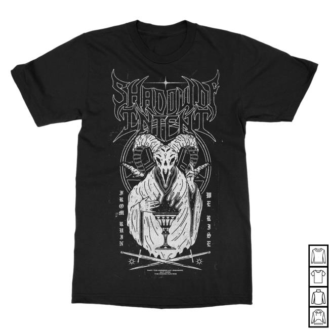 Official Indie Merch Store Shadow Of Intent Priest Shirt New Black IndieMerchStore