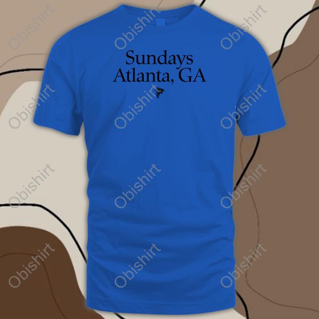 Atlanta Falcons Sundays Atlanta Ga Hoodie