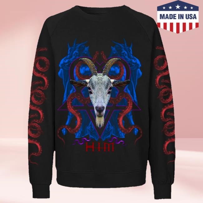 Heartagram Merch True Finnish Love Metal Crewneck Sweatshirt