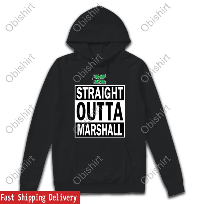 Marshall University Thundering Herd Straight Outta Tee Shirt