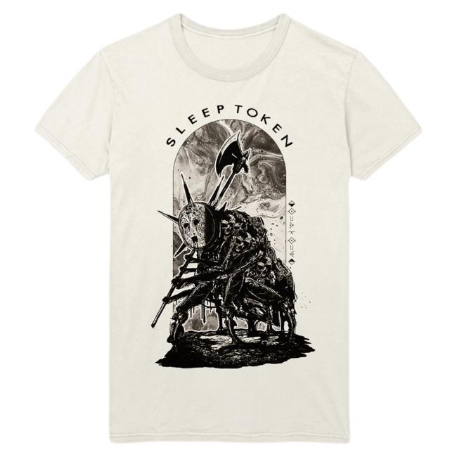 Sleep Token Merch Store Sleep – Token Sleep Token Chokehold Ecru Shirt 2023 SleepToken