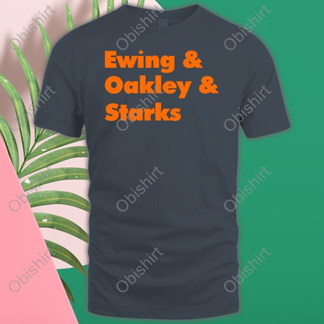 New York Knicks Ewing Oakley Starks Shirts