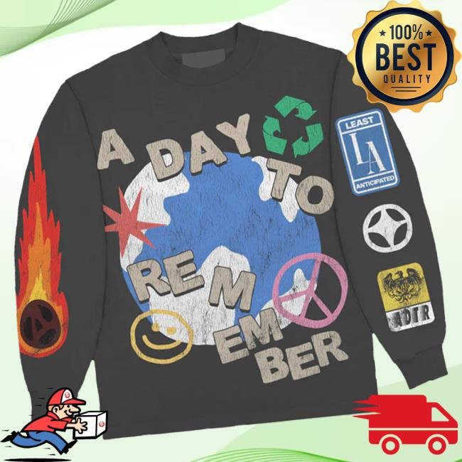 Adtr A Day To Remember Official Store Earth T-Shirt