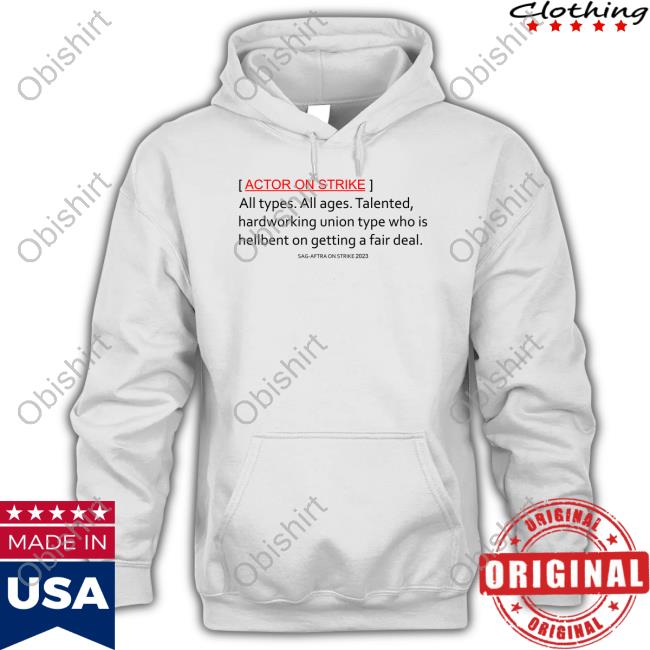 Actor On Strike T Shirt