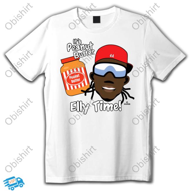 Cincy Shirts Elly De La Cruz It's Peanut Butter Elly Time 44 Sweatshirt