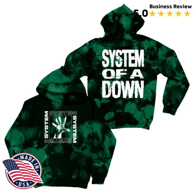 Trending Systemofadown Merch Self-Titled Dyed Crewneck Sweatshirt