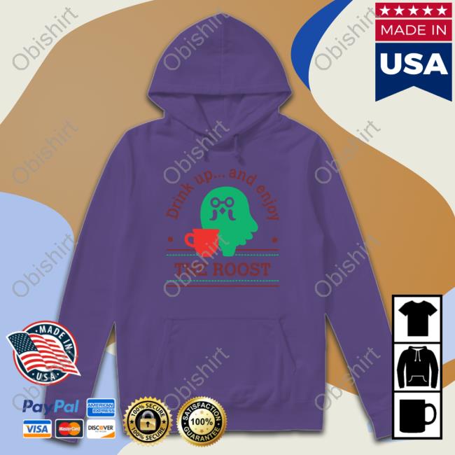 Nintendo Merch Drink Up And Enjoy The Roost Sweatshirt