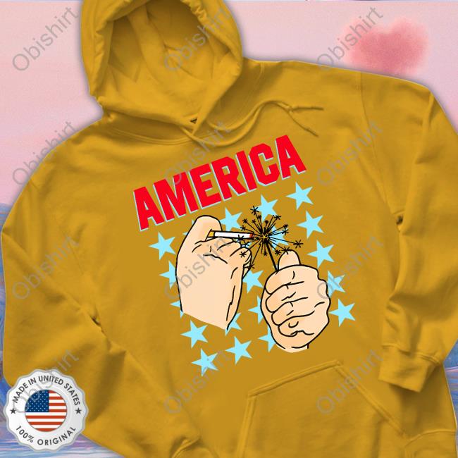 Shitheadsteve Merch America Sparkler Long Sleeve Tee Shirt
