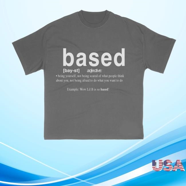 Basedworld Merch Lil B Based Dictionary T-Shirt