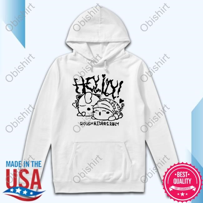 Hey Ily Rough Riders 2024 Hooded Sweatshirt