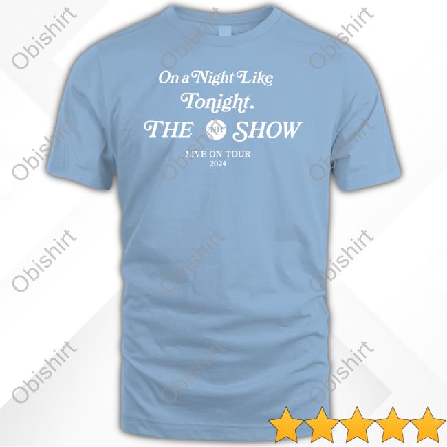 Niall Horan On A Night Like Tonight The Show 2024 Tank Top