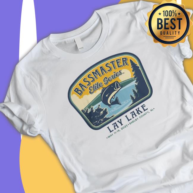 Bassmaster Elite Series Badge Lay Lake shirt, hoodie, tank top, sweater and long sleeve t-shirt