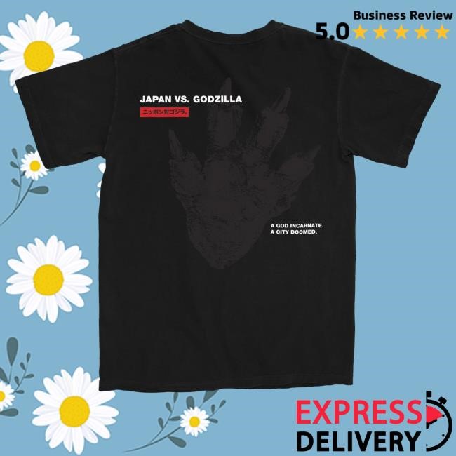 Godzilla Merch Shop Store Shin Godzilla Japan Vs. Godzilla New Shirt Godzilla Shin Godzilla Japan Vs. Godzilla Shirts