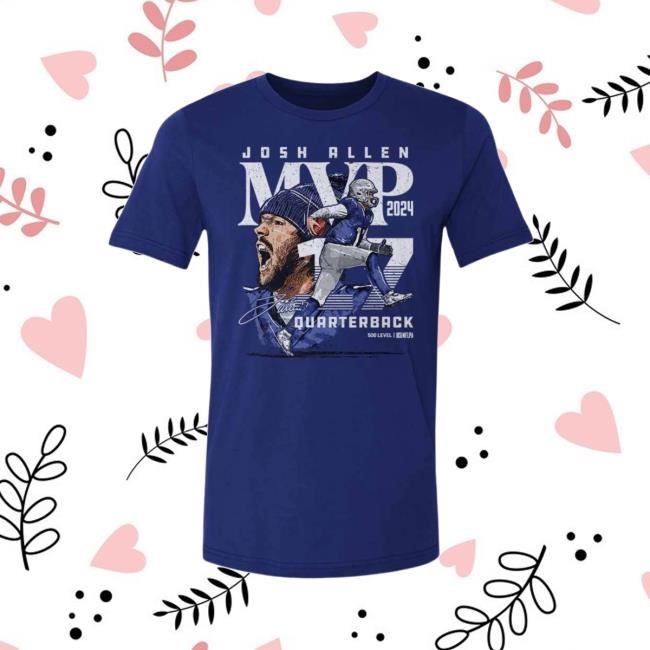 Bflo Shop Merch Store Josh Allen 2024 Mvp T-Shirt