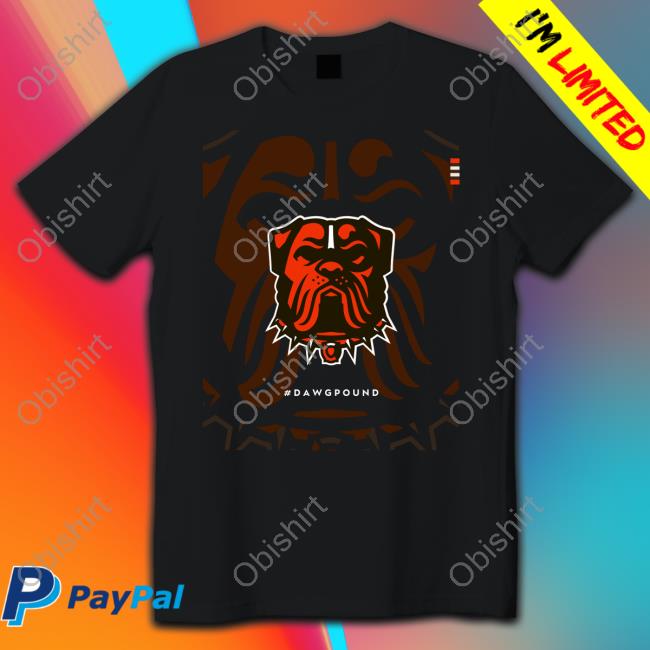 Cleveland Browns Dawg Pound New Dog Logo New Shirt
