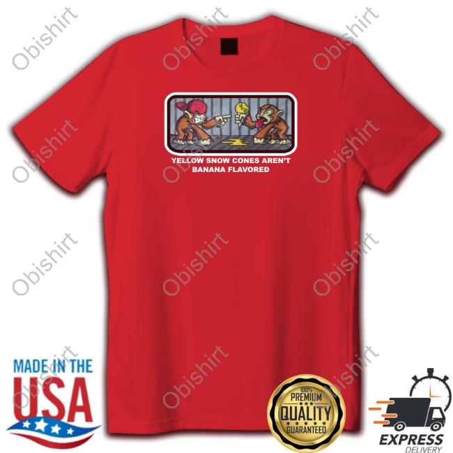 Joey Valence Yellow Snow Cones Aren't Banana Flavored New Shirt