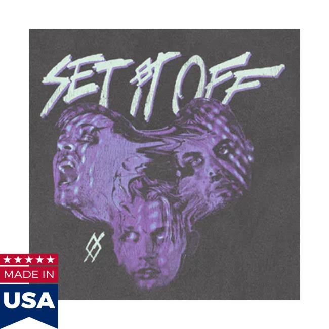 Set It Off Band Store Purple Shirt