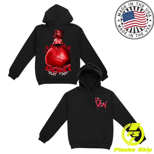 Official Merch Bar Store King Von Top Of The World Shirt 2023 Black MerchBar KingVon Apparel Clothing Shop
