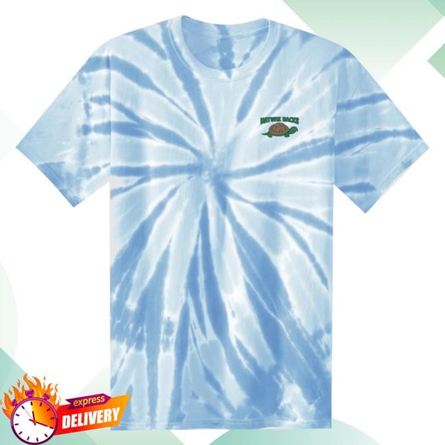 Official Nature Backs Merch Store Shop Slow Down Sky Tie Dye Tee Shirt
