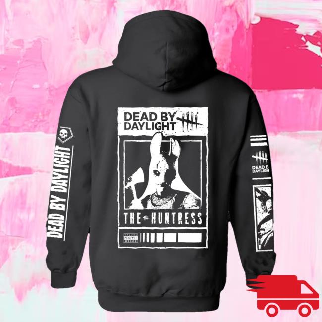 Official Dead By Daylight Merch Store Dead By Daylight Retro Huntress Crew neck Sweatshirt Deadbydaylight Shop