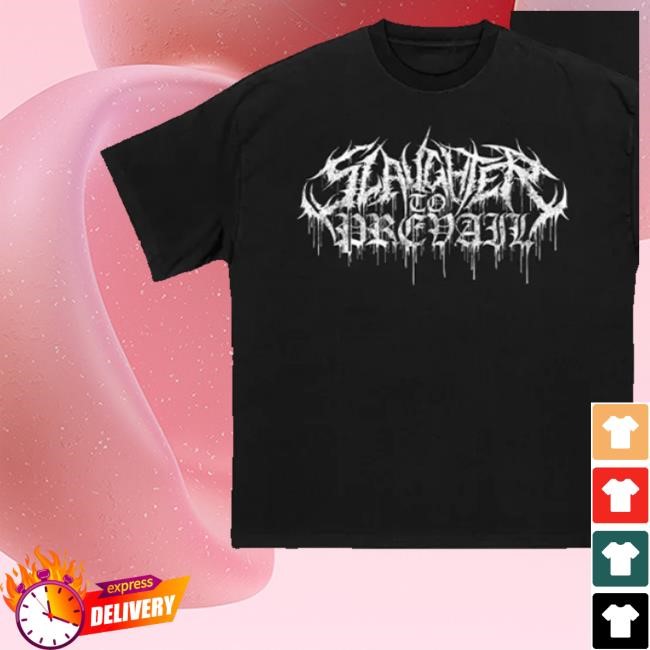 Firstblood Merch Shop Store Official Slaughter To Prevail White Logo Mask Long Sleeve Shirt