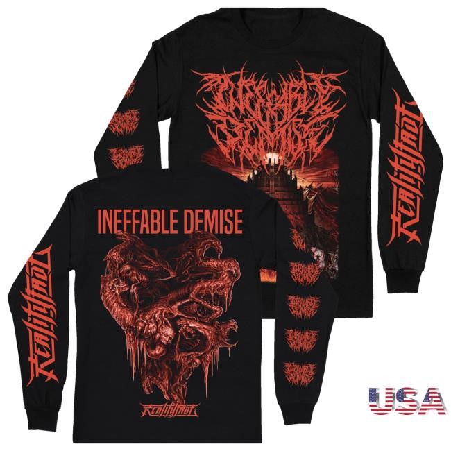 Realityfade Merch Store Ineffable Demise 'Beyond The Marrow Gates' Long Sleeve Long Sleeve Shirt