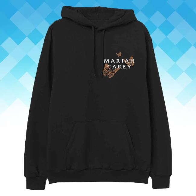 Official Mariah Carey Merch Store Shop #Butterfly25 Butterfly 25Th Anniversary Pull Over Hoodie MariahCarey