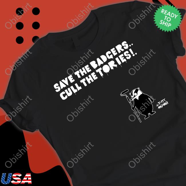 Save The Badgers Cull The Tories Long Sleeve