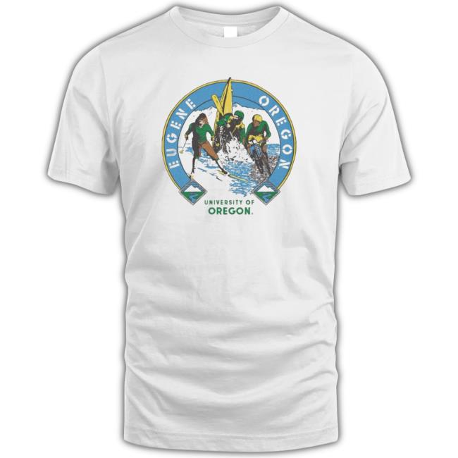 Premium Oregon Ducks Vintage Eugene Outdoors Hoodie
