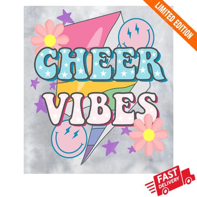 Ba Sportswear Tie-Dye Crew Cheer Vibes T-Shirt