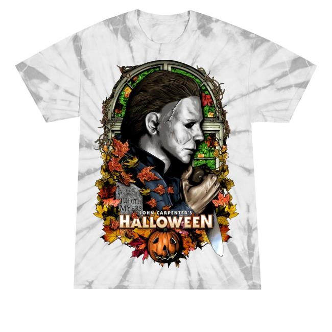 Cavitycolors Halloween 45 Years Of Terror Tie Dye Sweatshirt