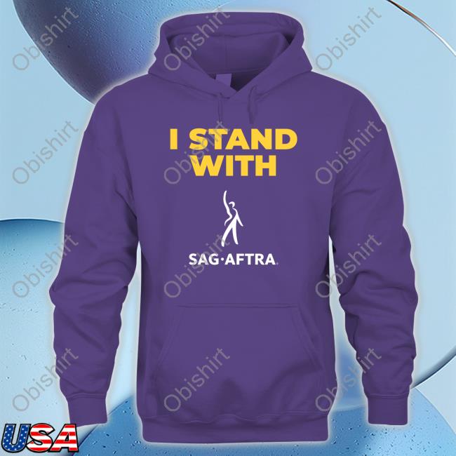Writers Guild Of America I Stand With Sag Aftra Classic Shirt