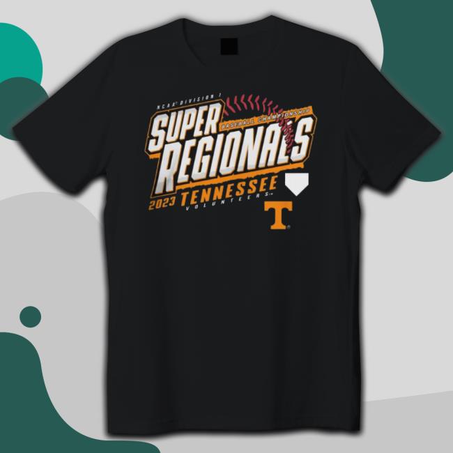 Tennessee Vols University Baseball 2023 Super Regional Bound Shirt