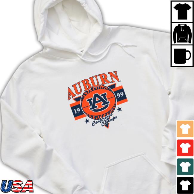 Official Auburn Basketball 1999 Conference Champs shirt