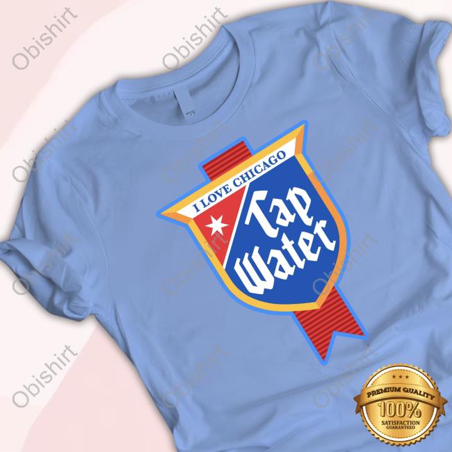 Harebrainedinc I Love Chicago Tap Water Tank Top